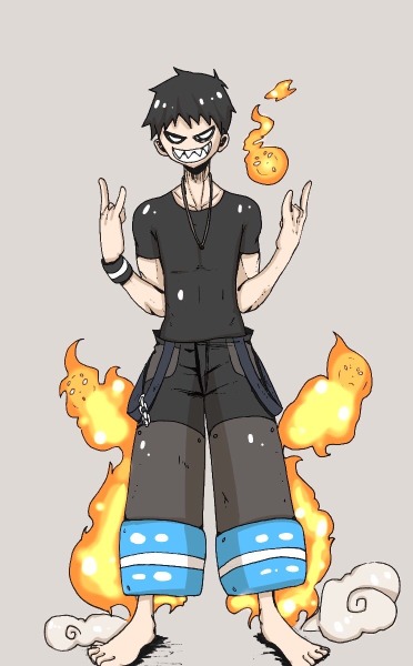 fire force gay hentai gif