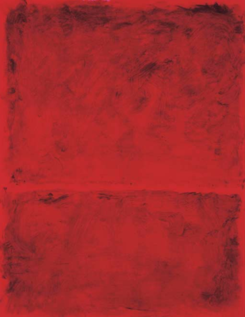 dailyrothko:Mark Rothko, Untitled, 1968, Acrylic on paper laid...