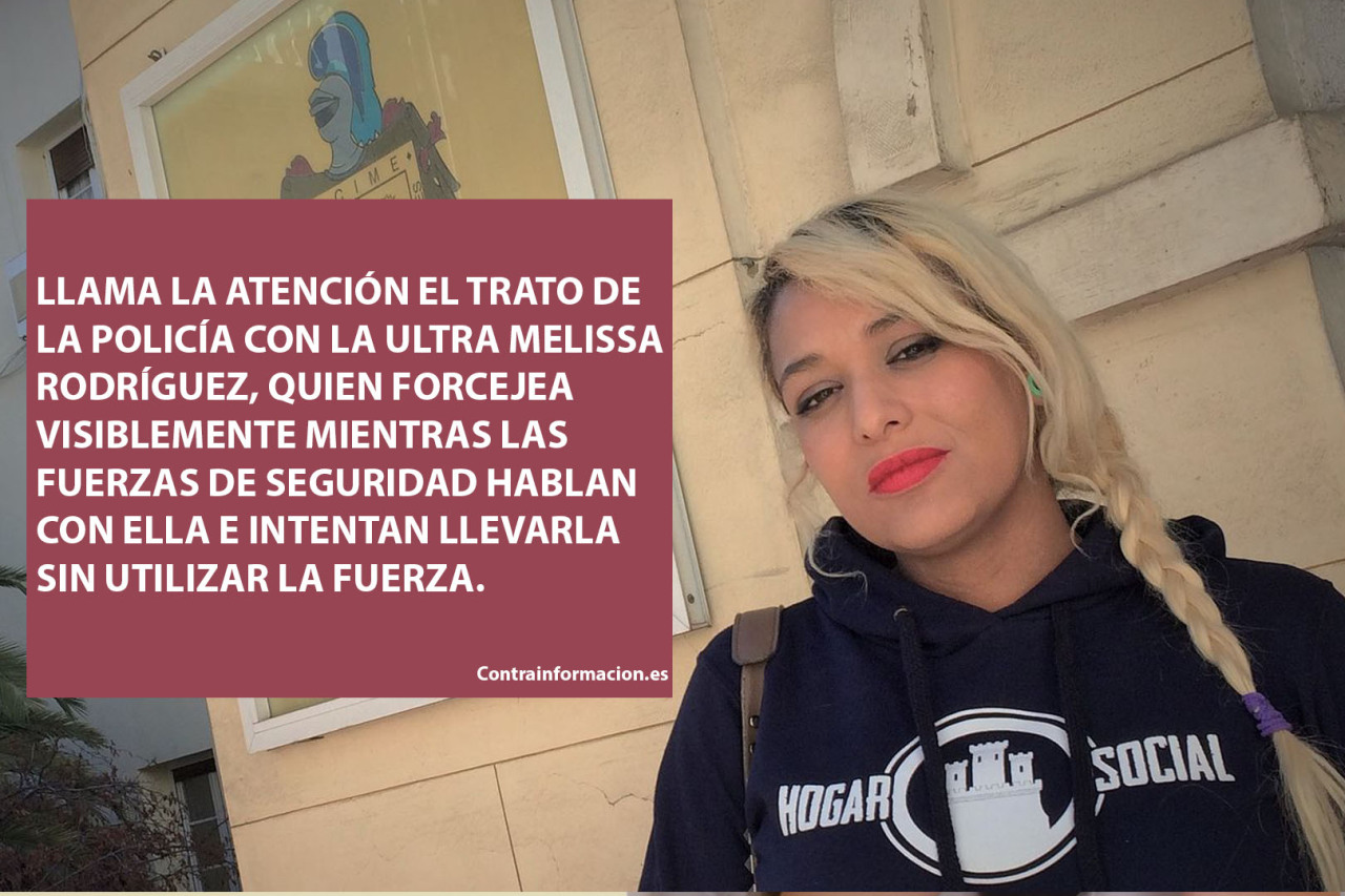 Melisa Dominguez Lider Del Grupo Neofascista Hogar Social Madrid