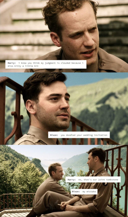 ucalledmebabe:band of brothers + incorrect quotes(text from...