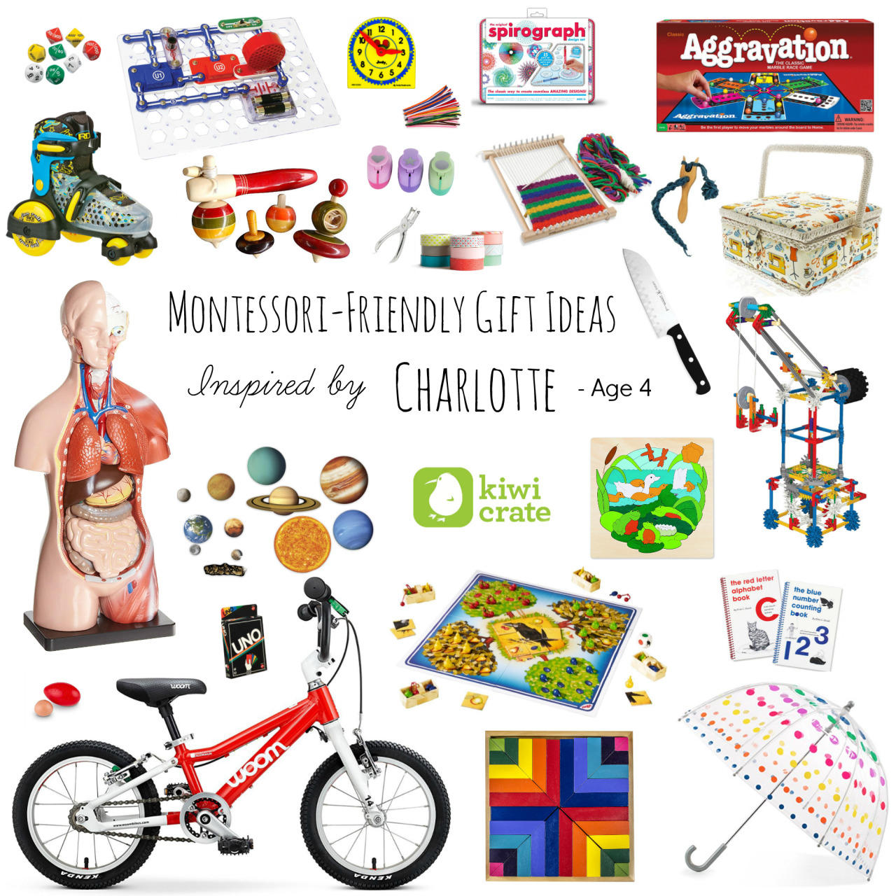 montessori gifts for 4 year old