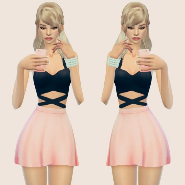 pink trendy cc