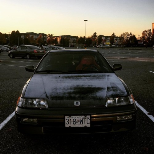 It’s Wednesday my dudes!...#honda #crx #hondacrx #si #hks...