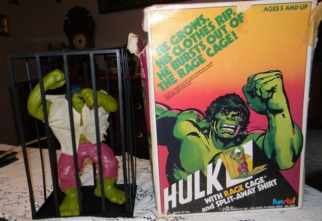 hulk cage toy