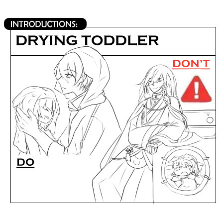 imaginetoukenranbu:How To Take Care Of Your Toddler Saniwa For...