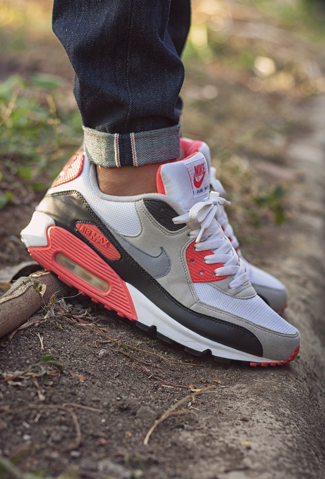 Nike Air Max 90 ‘Infrared’ (by msgt16) – Sweetsoles – Sneakers, kicks ...
