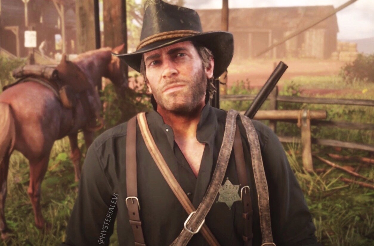 Living For Arthur Morgan — And dick me into the mattress