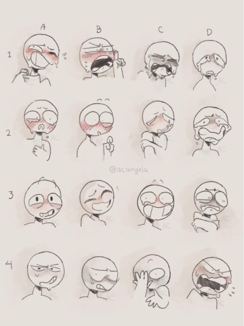 Emotion Chart On Tumblr