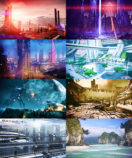 smalllady:Mass Effect + scenery