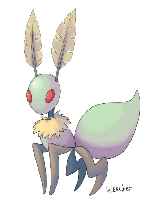 BoltBeam!, Day 48: Bug Eeveelution Moulteon Eevee ev   olves