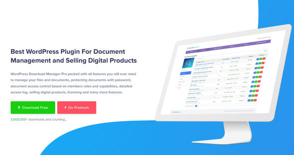 WordPress Download Manager Pro v5.0.4 + Addons Nulled