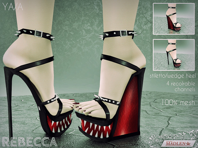 Madlen Rebecca Shoes New shoes for your sim! This... - Madlen