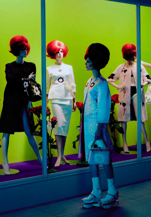 Kinga Rajzak Miles Aldridge Vogue Italia