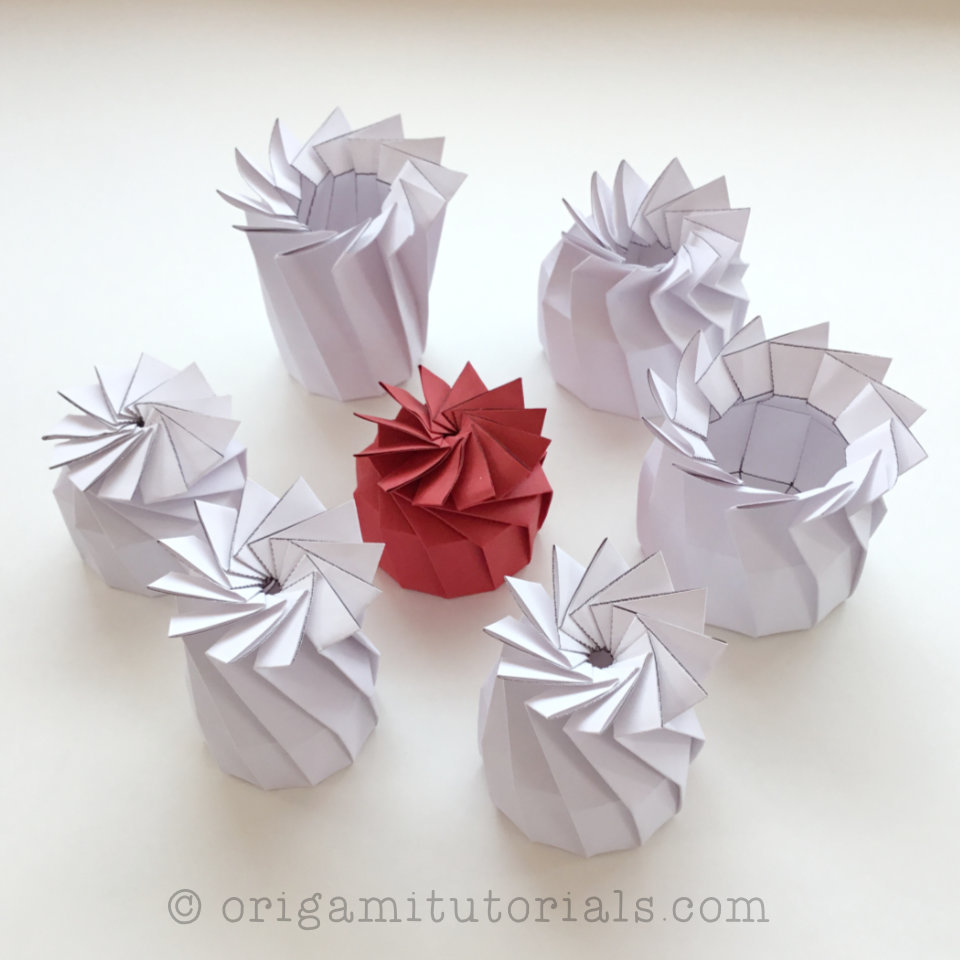 Origami Tutorials — My latest design are these King’s Crown Origami...