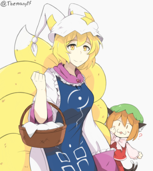 themanytf:Fox mom is best Touhou :3c