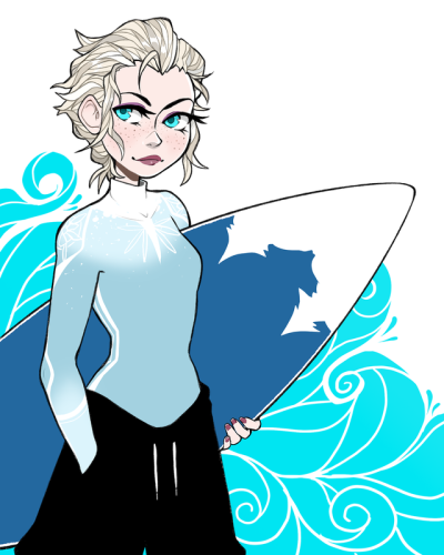 Short Haired Elsa Tumblr