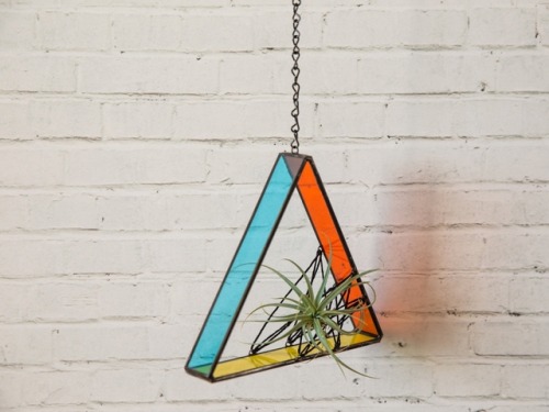 sosuperawesome:Hanging Planters and Suncatchers, by Janel Foo...