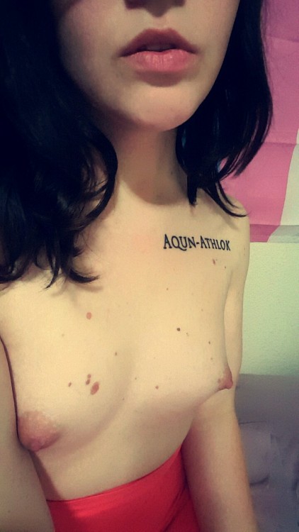 kinkytransandconfident:I did a thing! First tattoo! It’s...