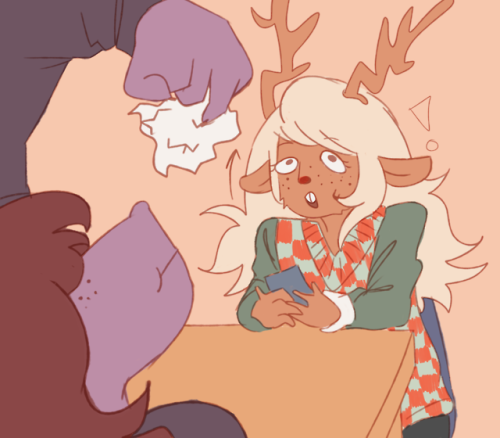 fake90s:ms alphys susie ate my homework :(!!!!!