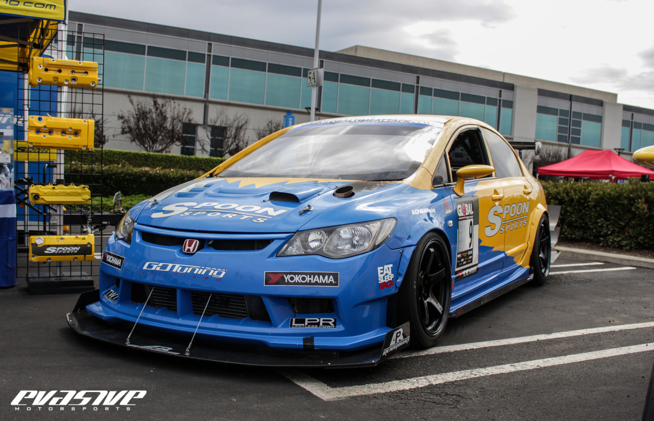 Spoon Sports Time Attack Civic Fd2 Type R - Mmmuoi