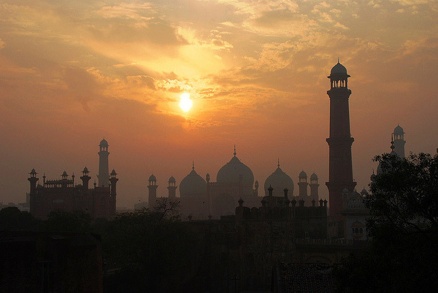 Old City skyline from the fort in Lahore, Pakistan... - It's a ...