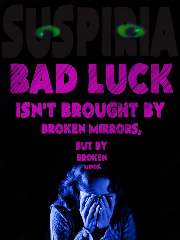 “Bad Luck Isn’t Brought By Broken Mirrors, But By... - DreamBoat, USA