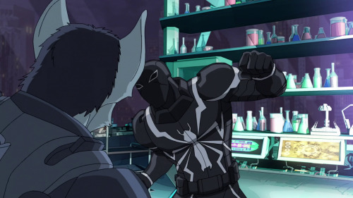 superheroes-or-whatever:Agent Venom in Ultimate Spider-Man