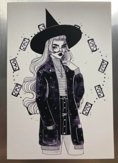 snootyfoxfashion:Witchy Art Prints by KeelyElleWorks x / x / x...