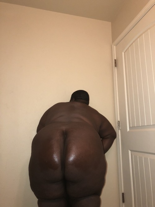 My big black chubby ass