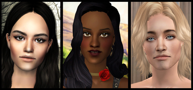 realistic skins sims 4