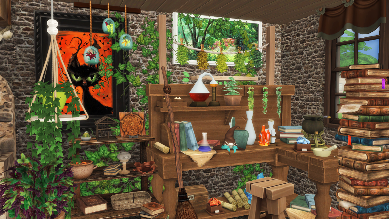 Sims 4 Witch Cc Furniture