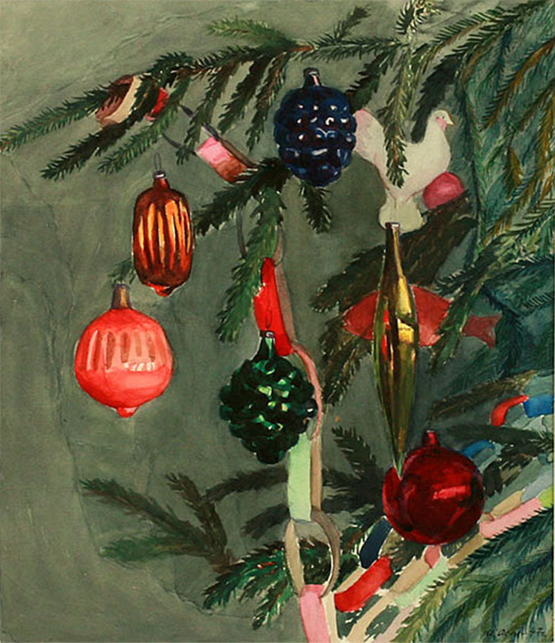 New Year Tree by Ivan Astapov (1947)