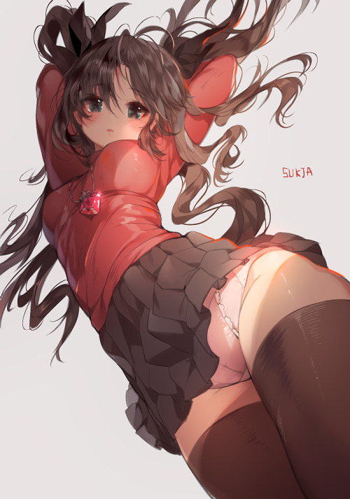 topnotchhentai:Rin Tohsaka set Enjoy mates:)