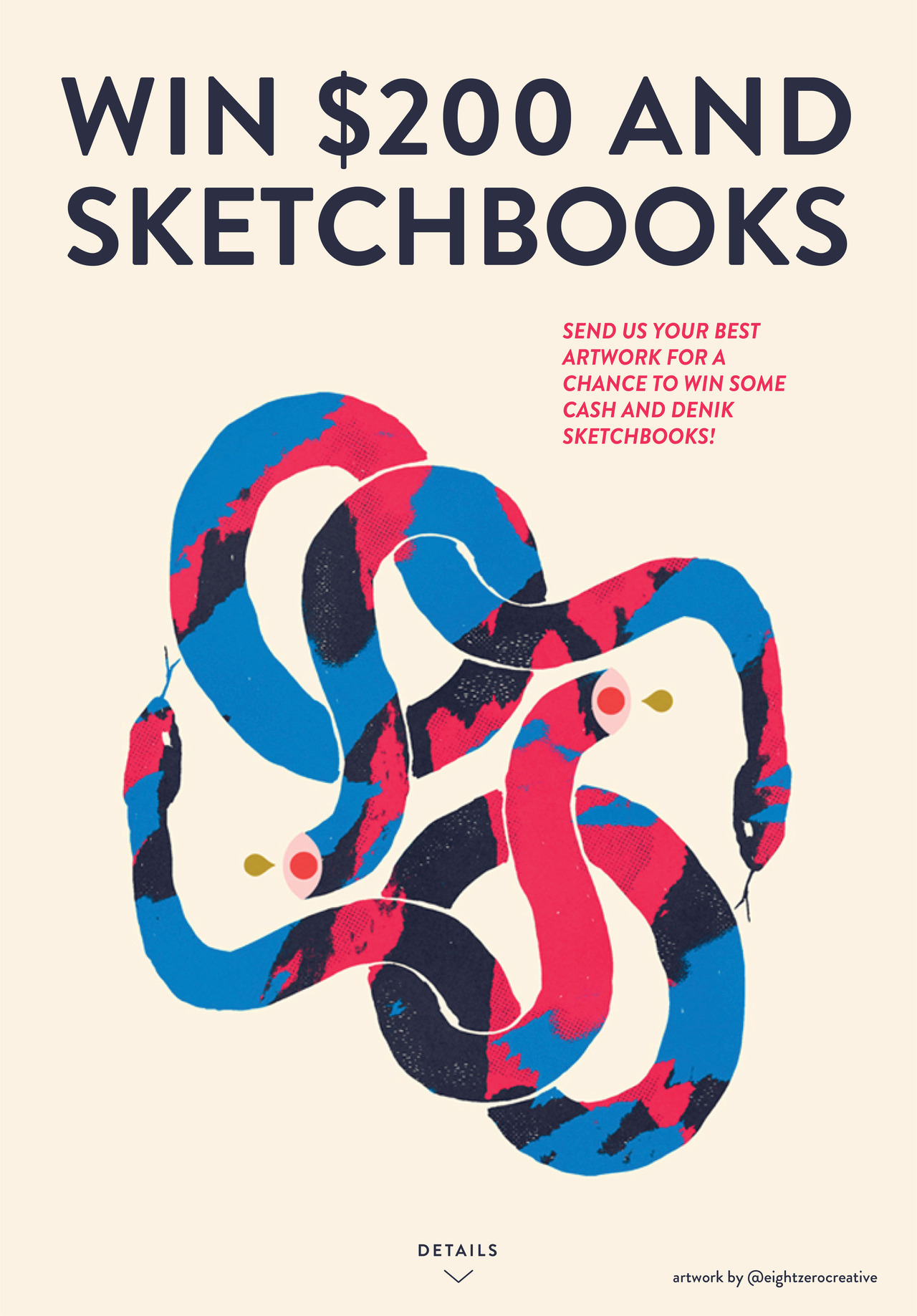 The EatSleepDraw team wants to see your best art submissions! 1st Prize: $200 cash, and $100 worth of Denik Sketchbooks/Notebooks of your choice. 2nd Prize: $75 Cash, and $50 worth of Denik Sketchbooks/Notebooks of your choice. Submit your art at...