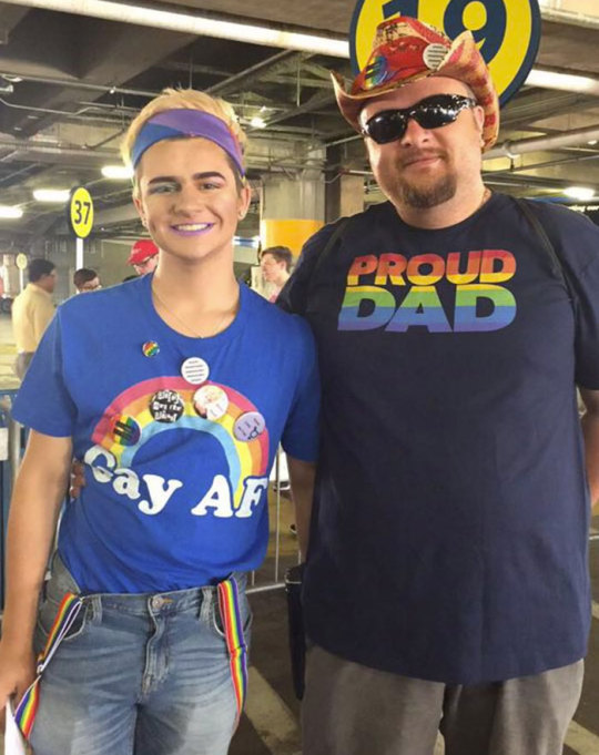 Parents Supporting Their LGBT Kids During Pride Month.