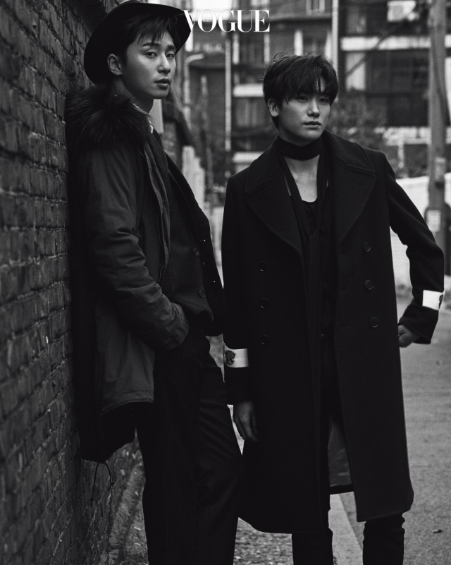 Park Seo Joon & Hyungsik (ZE:A) - Vogue Magazine... - Korean photoshoots