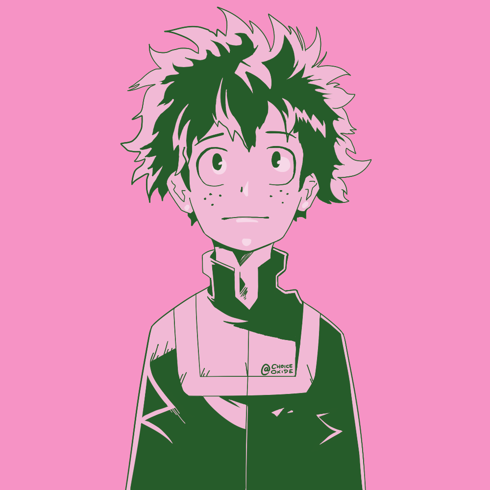 Choice Oxide — Midoriya Izuku For The First Day Of Bubblegum