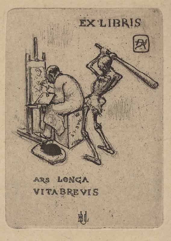vertigo1871:
“Armand Rassenfosse, Ars longa, vita brevis, 1919
”