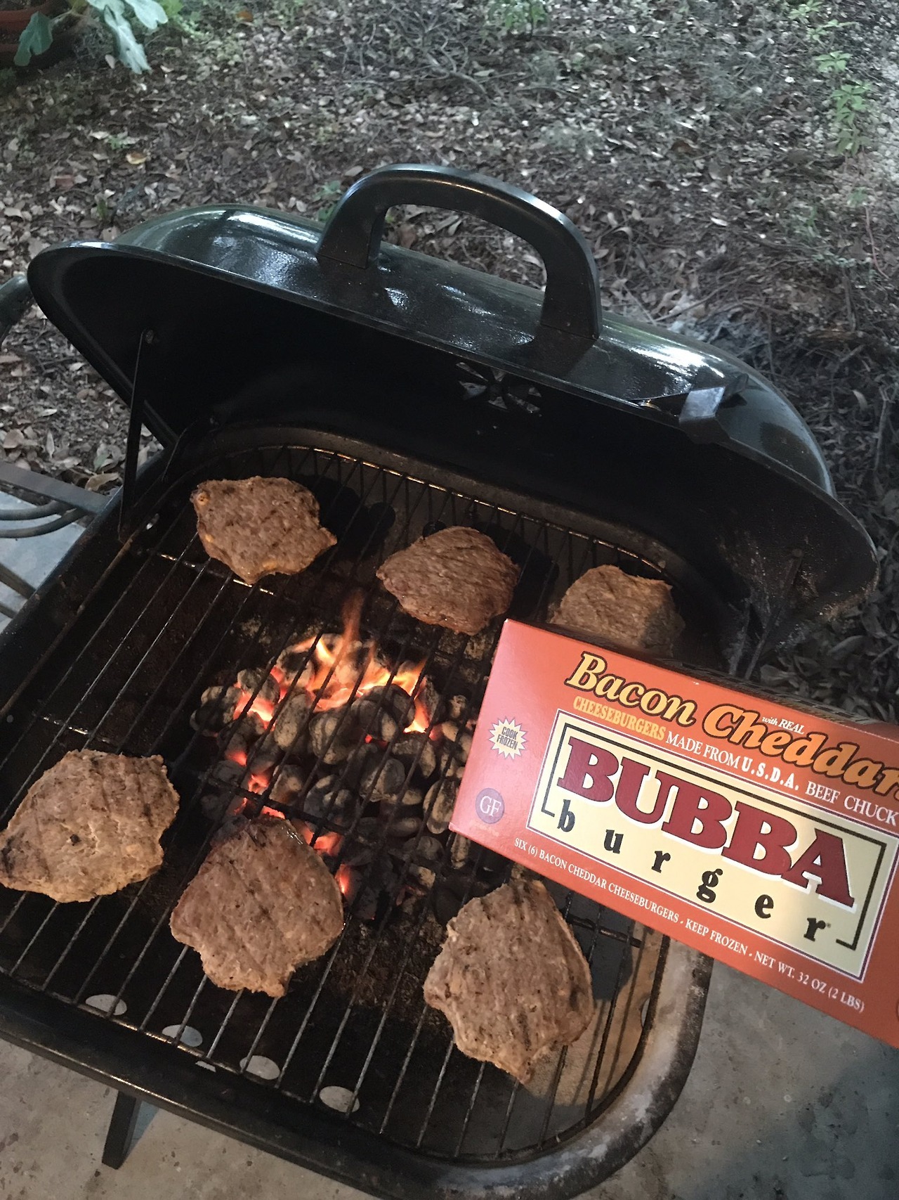 BUBBA burger — Bacon cheddar BUBBAs… yes please!!