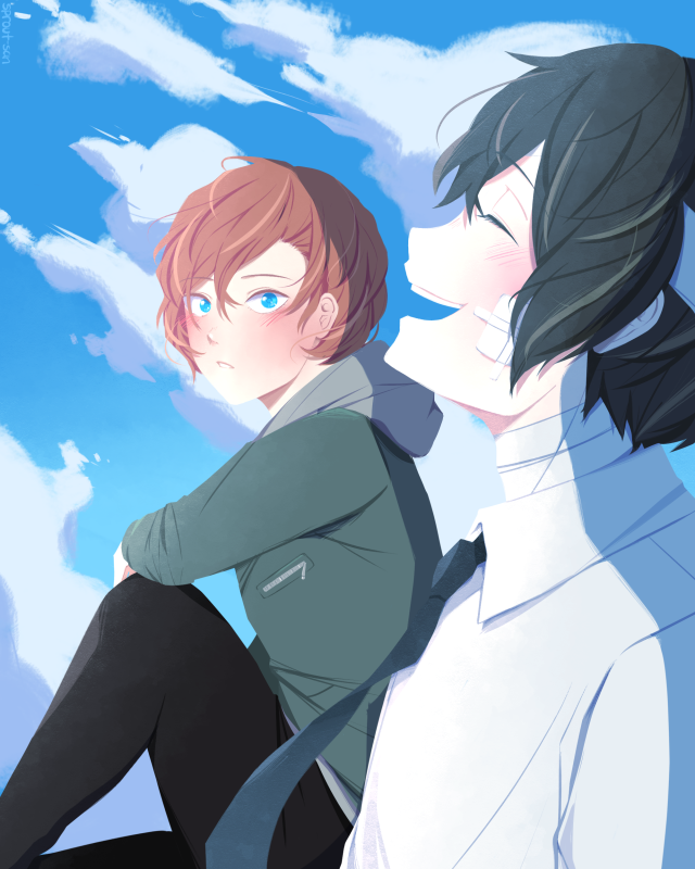 Begin Thy Descent Into Fandom Hell — sprout-san: Soukoku Fluff Week Day ...