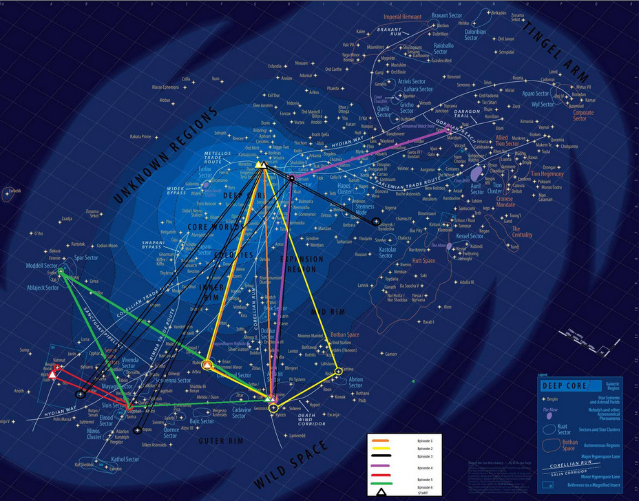 lunchmob: An awesome map of the Star wars... - twinfountain