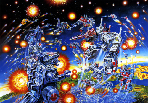 captainsnoop:Maximum Aesthetic: Old Transformers box art. 