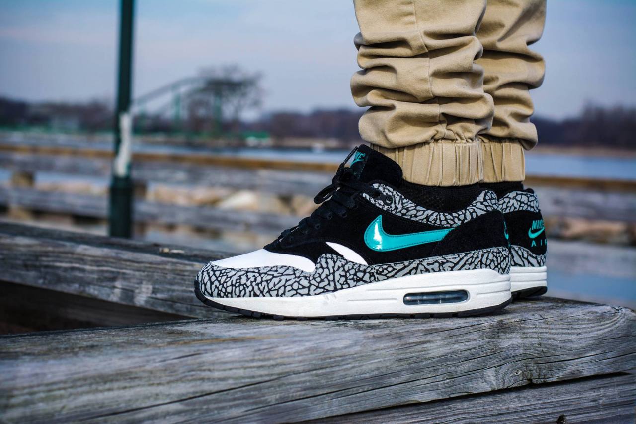 Nike Air Max 1 ‘Atmos Elephant’ (by Kenny Nixon) – Sweetsoles ...