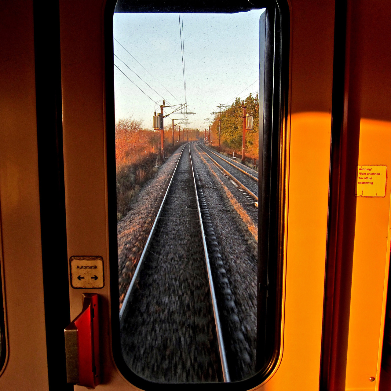 View From My Train Window • View From My Train Window: Denmark