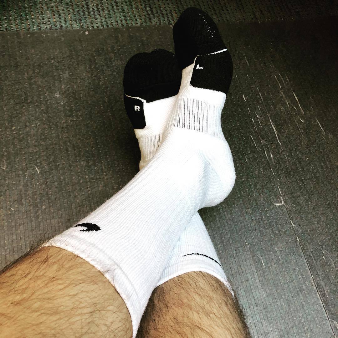 Masterloganbs White And Black Nike Socks Male Feet Blog 5944