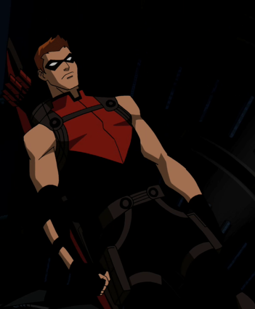 superheroes-or-whatever:Red Arrow from Young Justice (set 5)