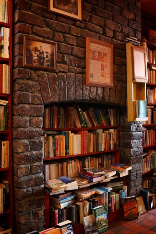 daenosaga:Bookstore Fireplace, Liverpool, England