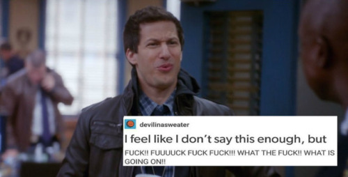 two-drink-amy:Brooklyn 99 + text posts (part 4)