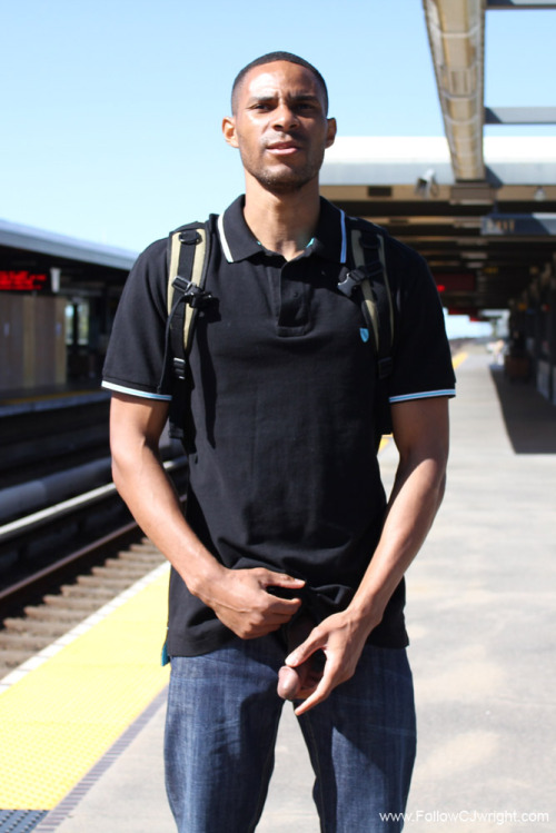littlemark1966:He just waiting on the train. from. 