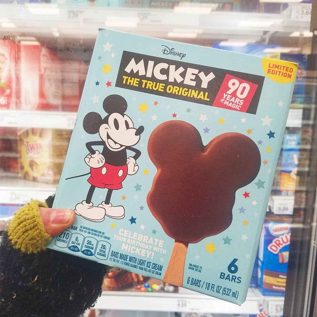 mickey mouse parade ice pops